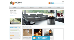 Desktop Screenshot of norbit.si