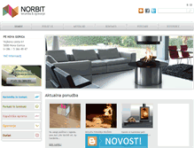Tablet Screenshot of norbit.si